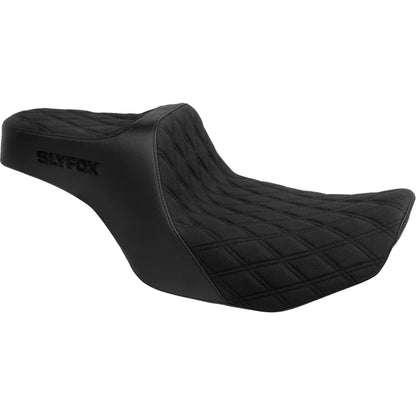 Asiento SLYFOX High Noon Double Diamond Black Logo Black Stitch FLH/FLT '23-'25