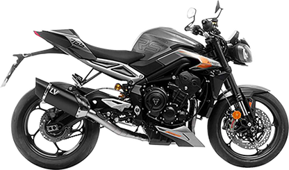 Sistema de escape LV-14 R - Sistema de escape LV-14 R - 3 en 1 - Negro - Street Triple 766 R/RS
