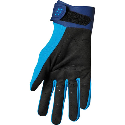 Guantes spectrum juvenil azul/azul marino
