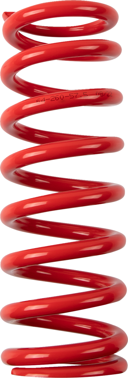 Resorte de choque - Resorte de choque - 64/66 mm OD - 57,5 n/mm - Rojo