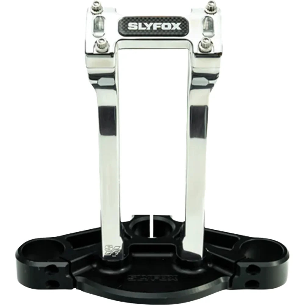 Kit SLYFOX Handlebar Riser Pullback 1-1/8" Clamping 10" Rise