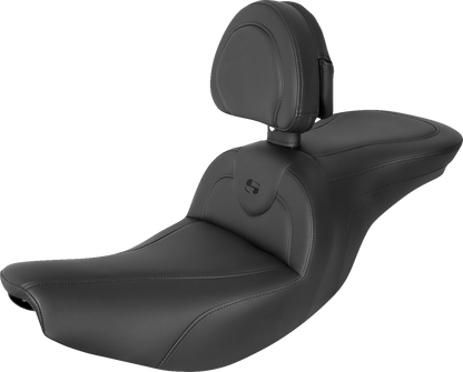 Asiento RoadSofa™ - Asiento RoadSofa™ - con respaldo - Negro/Costuras negras - Indian '14-'24