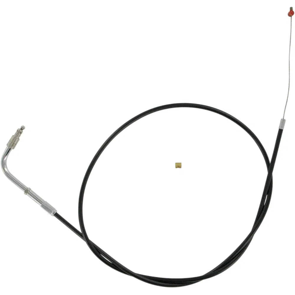 Cable de acelerador/ralentí de vinilo negro