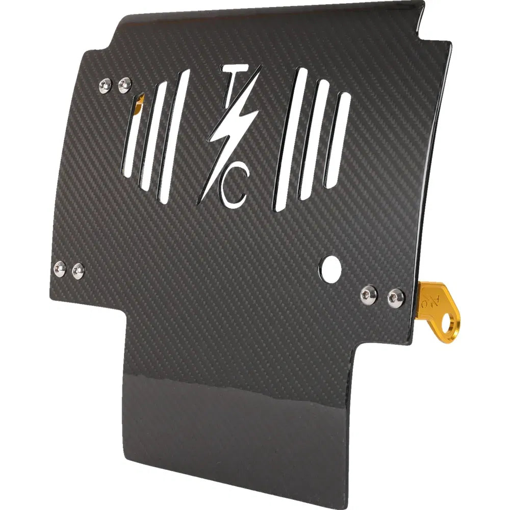 Placa protectora de fibra de carbono