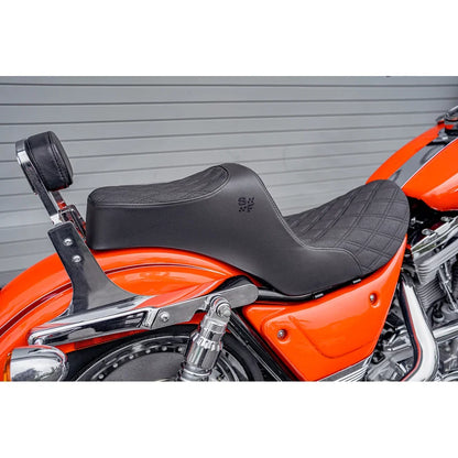 Asiento SLYFOX High Noon Vinyl Black Double Diamond Stitch FXR -'82-'00