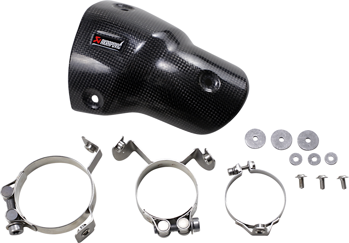 Escudo térmico - Fibra de carbono - G310R/GS - Akrapovic