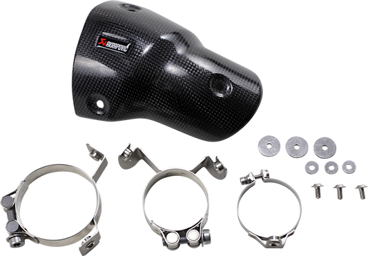 Escudo térmico - Fibra de carbono - G310R/GS - Akrapovic