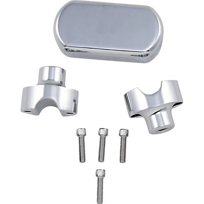 Kit de abrazadera superior y elevador de manillar sólido