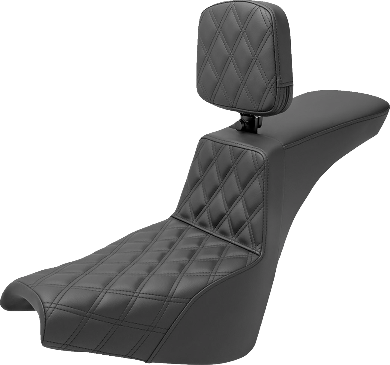 Asiento elevado Tour - Asiento elevado Tour - Respaldo del conductor - Costura de celosía delantera - FXBB/FXST '18-'24