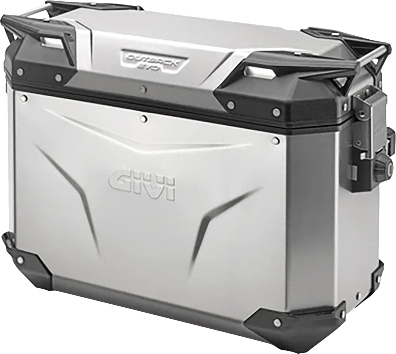 Maleta lateral Outback Evo - Maleta lateral Outback Evo - Derecha - 37 litros - Plata