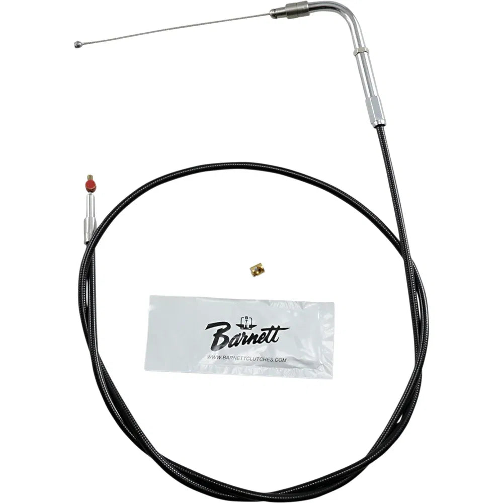 Cable de acelerador/ralentí de vinilo negro