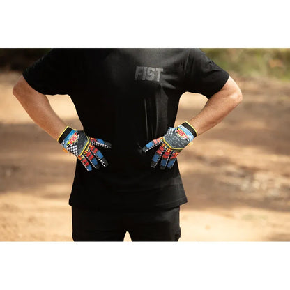 Guantes speedway con correas