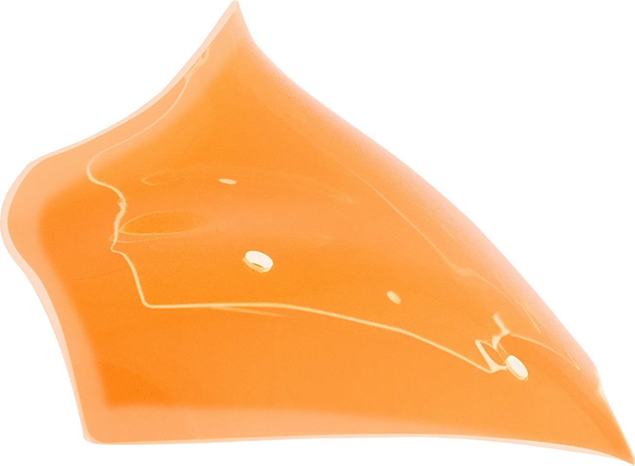 Parabrisas Kolor Flare™ Ice - Parabrisas deportivo Kolor Flare™ - 8" - Naranja hielo