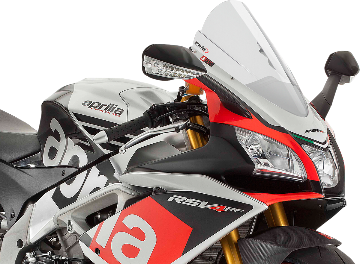 Parabrisas Z-Racing - Parabrisas de carrera - 15-1/2" - Transparente - RSV4