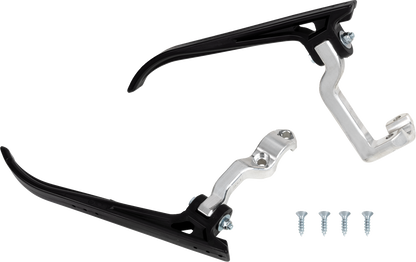 Kit de montaje de deflector Moto Roost de aluminio con extremo abierto