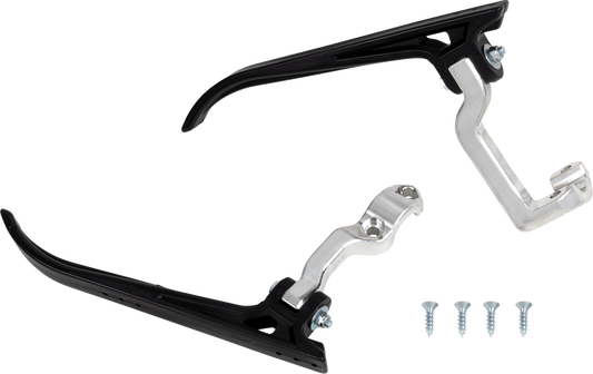 Kit de montaje de deflector Moto Roost de aluminio con extremo abierto