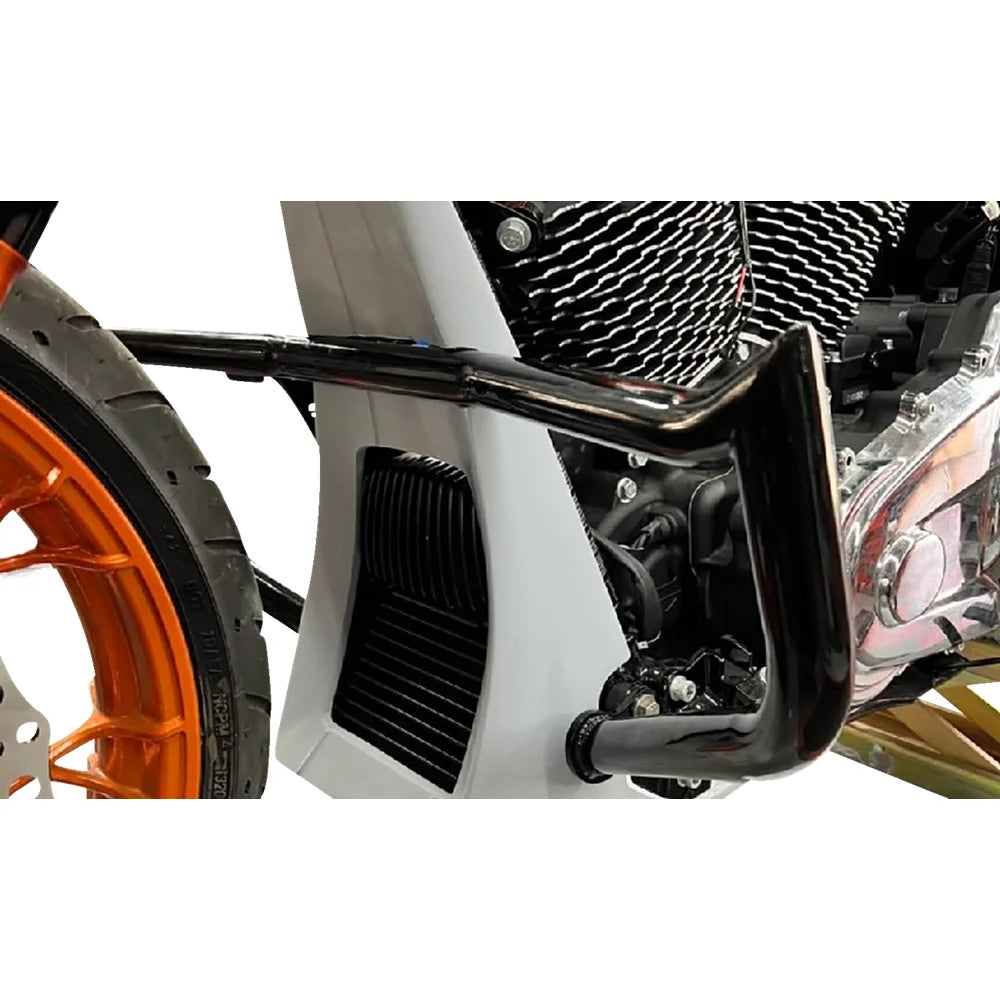 Alerón de barbilla de dos piezas para protectores de motor mini monkey