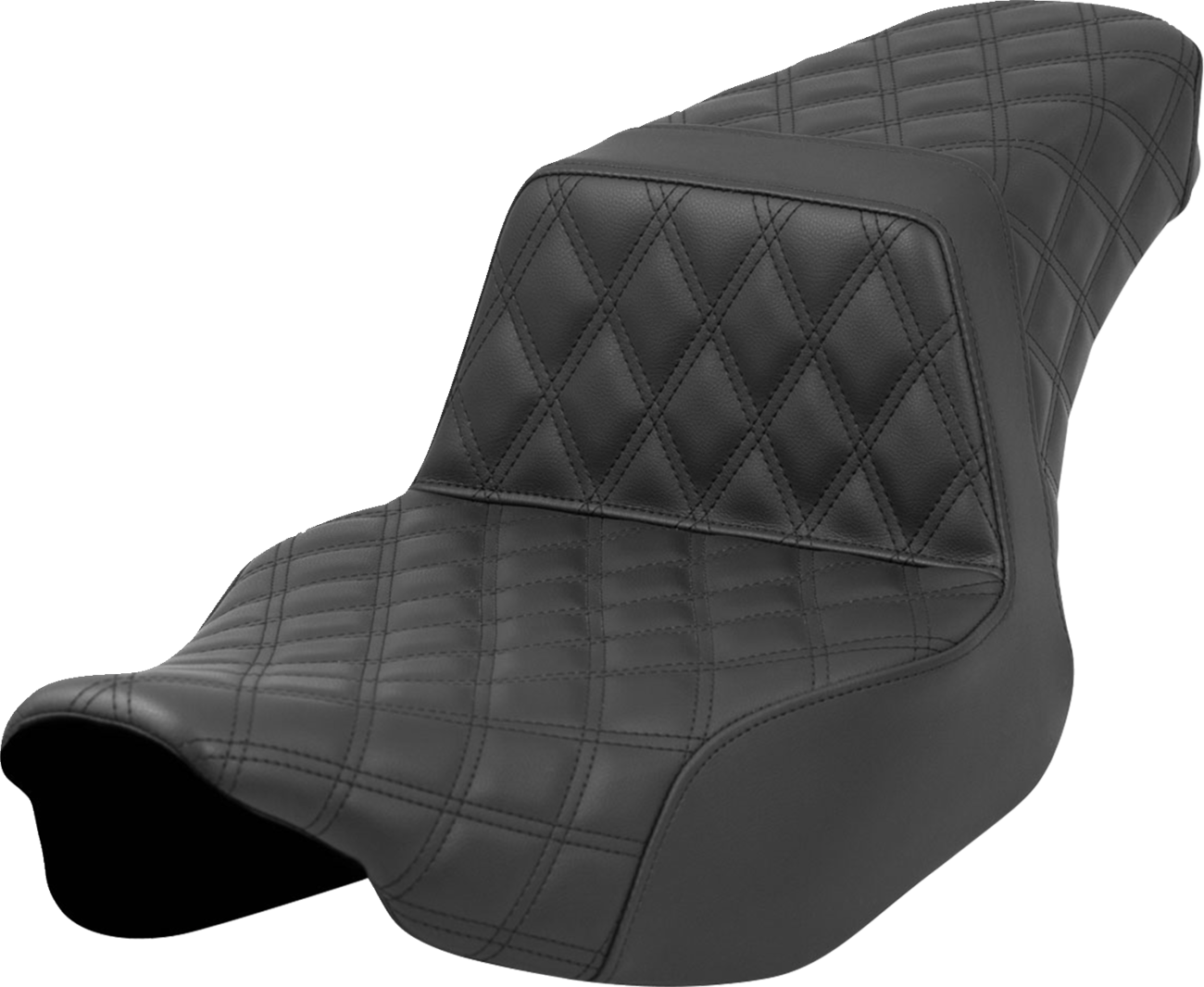 Asiento elevador - Asiento elevador - Costura de celosía completa - Negro - Alcance extendido - FL '23-'24