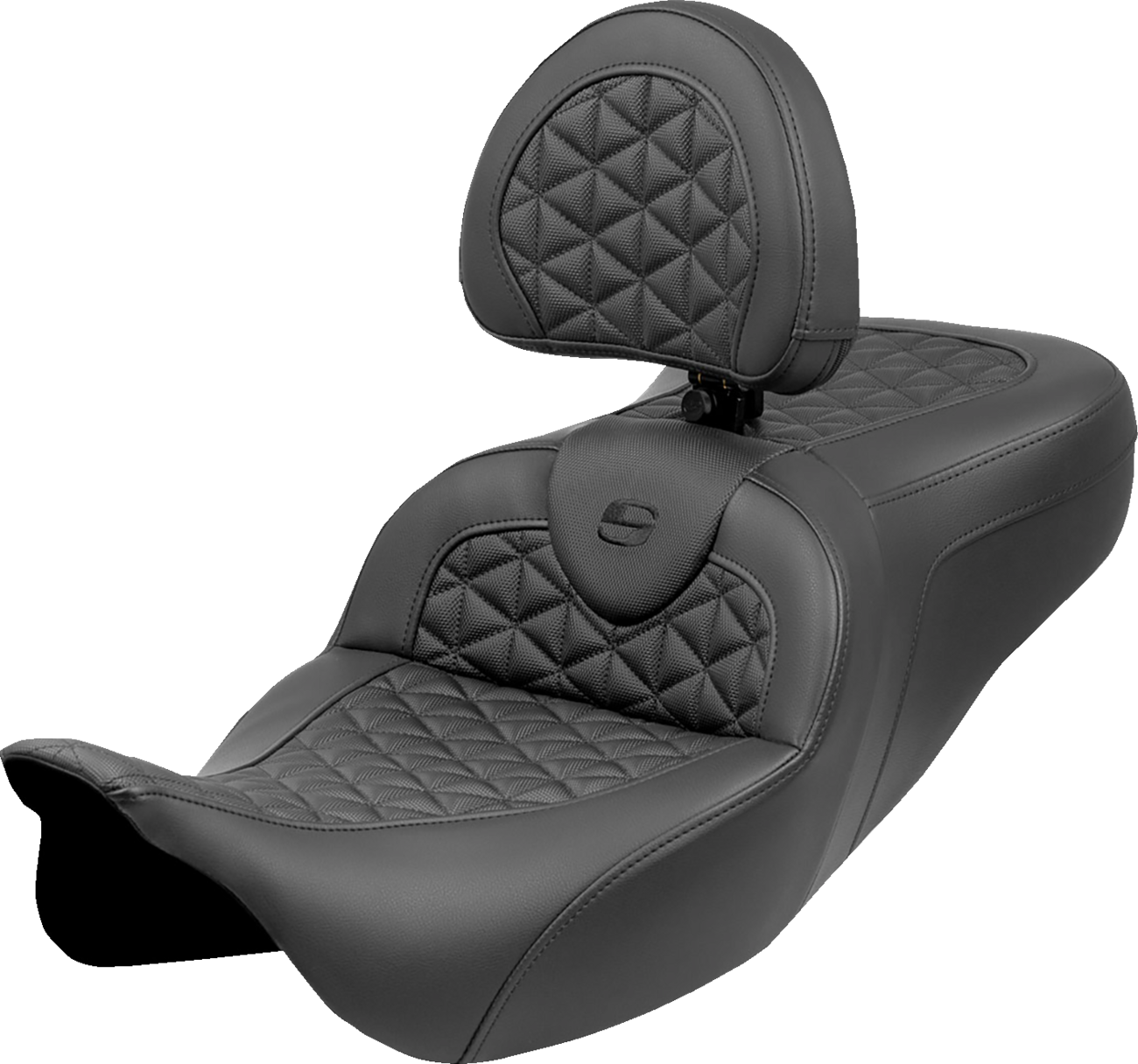 Asiento con tres agarres RoadSofa™ de alcance extendido - Asiento con tres agarres RoadSofa™ - Alcance extendido - con respaldo - FLH/FLT '08-'25