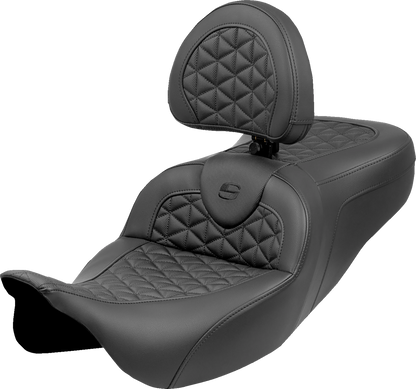 Asiento con tres agarres RoadSofa™ de alcance extendido - Asiento con tres agarres RoadSofa™ - Alcance extendido - con respaldo - FLH/FLT '08-'25