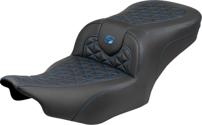 Asiento de alcance estándar Roadsofa™ - Asiento Roadsofa™ - sin respaldo - Costura azul - FLH/FLT '23-'25