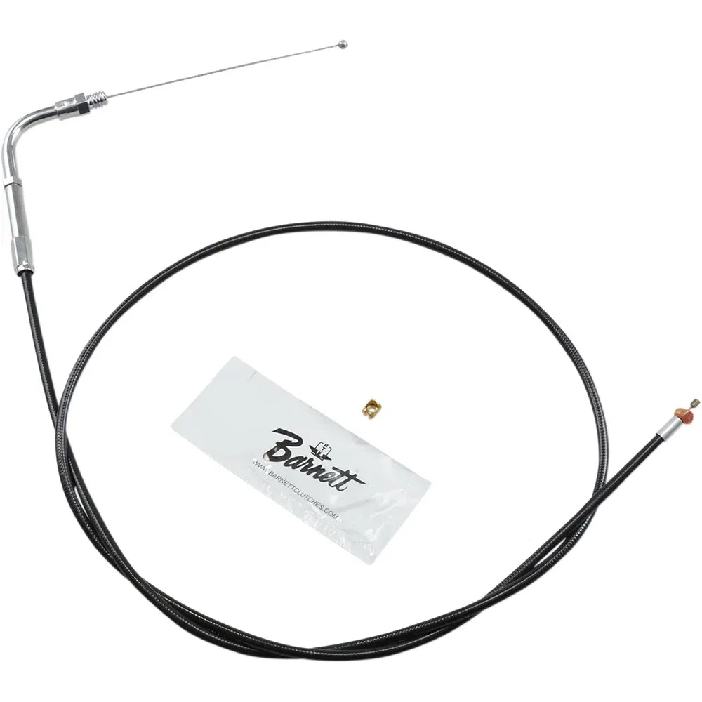 Cable de acelerador/ralentí de vinilo negro