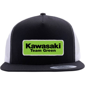 Gorra Kawasaki Team Green - Negra/Blanca