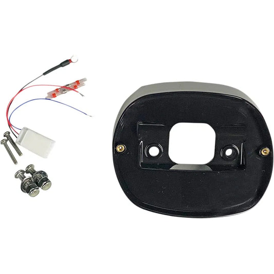 Placa base de luz trasera para harley-davidson