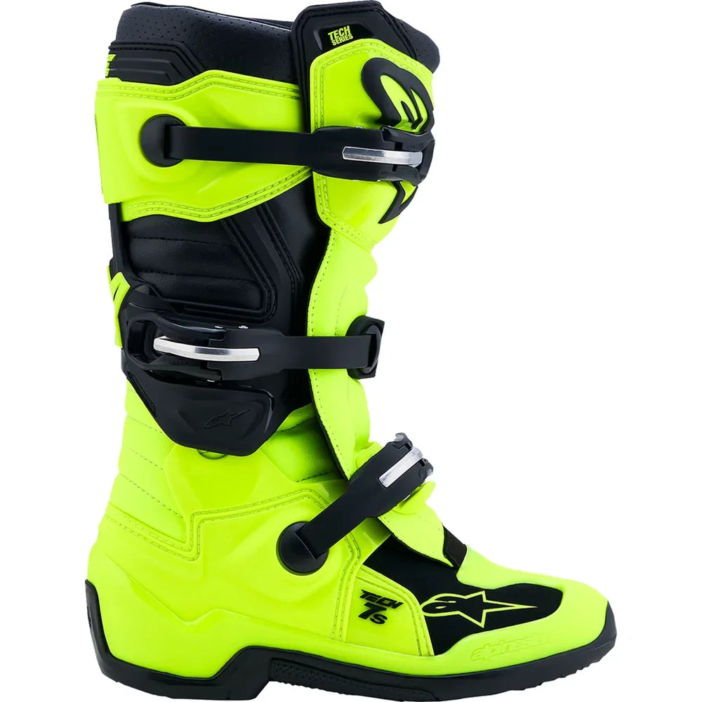 Botas Alpinestars Youth Tech 7S Fluorescent Yellow/Black