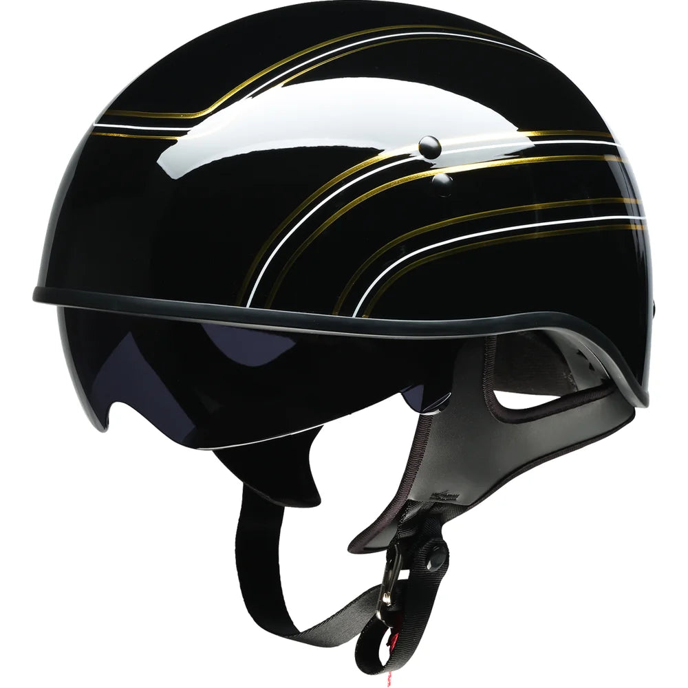 Casco Z1R Vagrant Varsity Black/Gold
