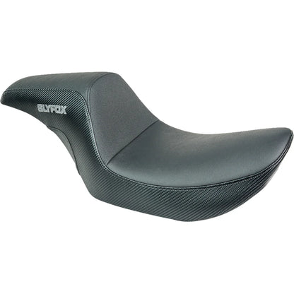 Asiento SLYFOX The Drifter Drifter Gray Logo Black Vinyl Smooth FXR '82-'00
