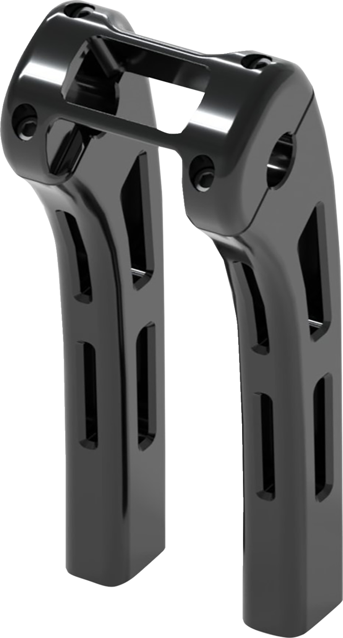 Elevadores Ghost - Elevadores Ghost - Abrazadera de pantalla Softail - 10" - Negro