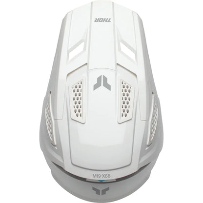 Casco fleet whiteout blanco brillo