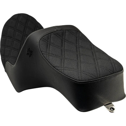 Asiento SLYFOX High Noon Vinyl Black Double Diamond Stitch FXR -'82-'00