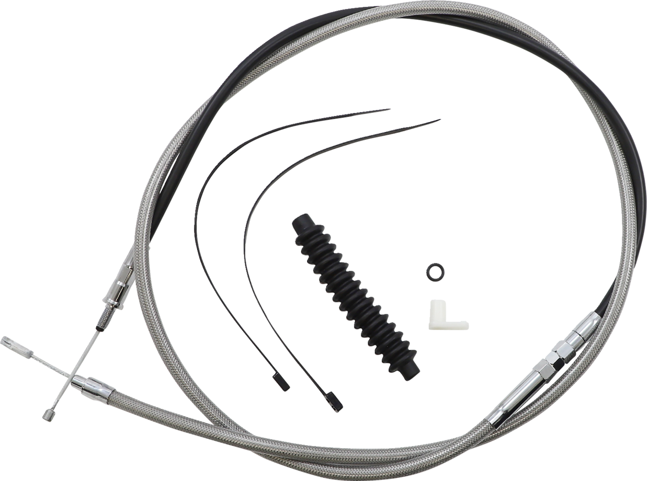 Kit de instalación de manillar XR - Kit de instalación de manillar XR - Perchas para monos de 12"-14" - FLHR '21-'22 - Acero inoxidable/cromo
