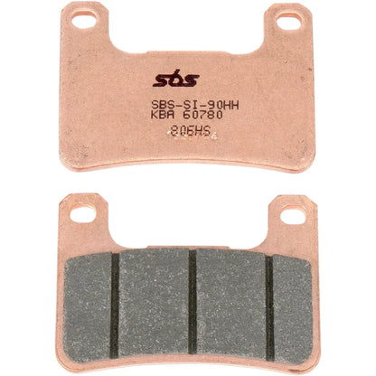 Pastillas de freno delanteras sinterizadas hs street excel