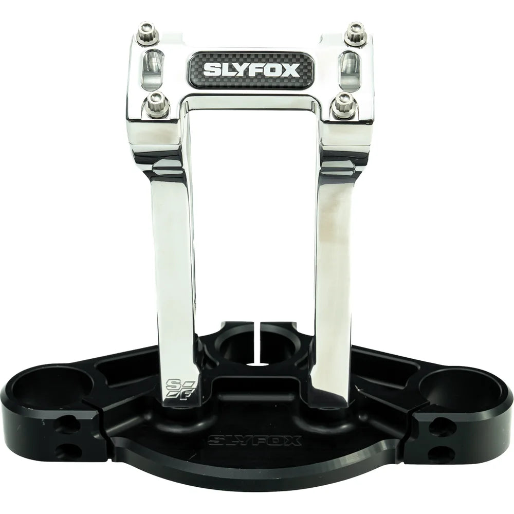 Kit SLYFOX Handlebar Riser Pullback 1" Clamping 8" Rise