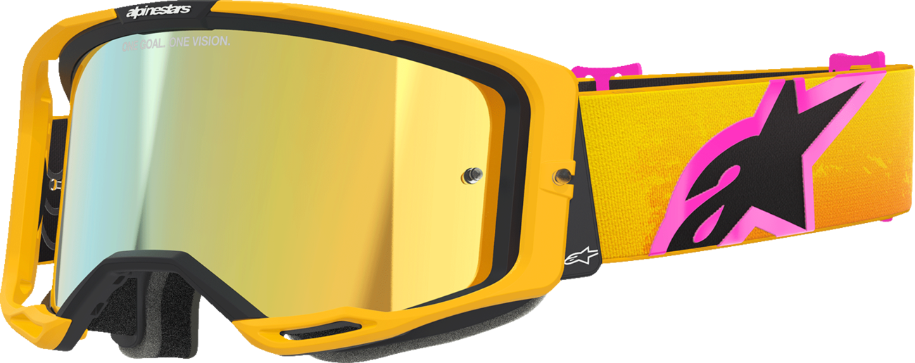 Lentes Vision 8 Corp - Lentes Vision 8 - Corp - Naranja/Amarillo/Rosa - Lente de espejo dorado