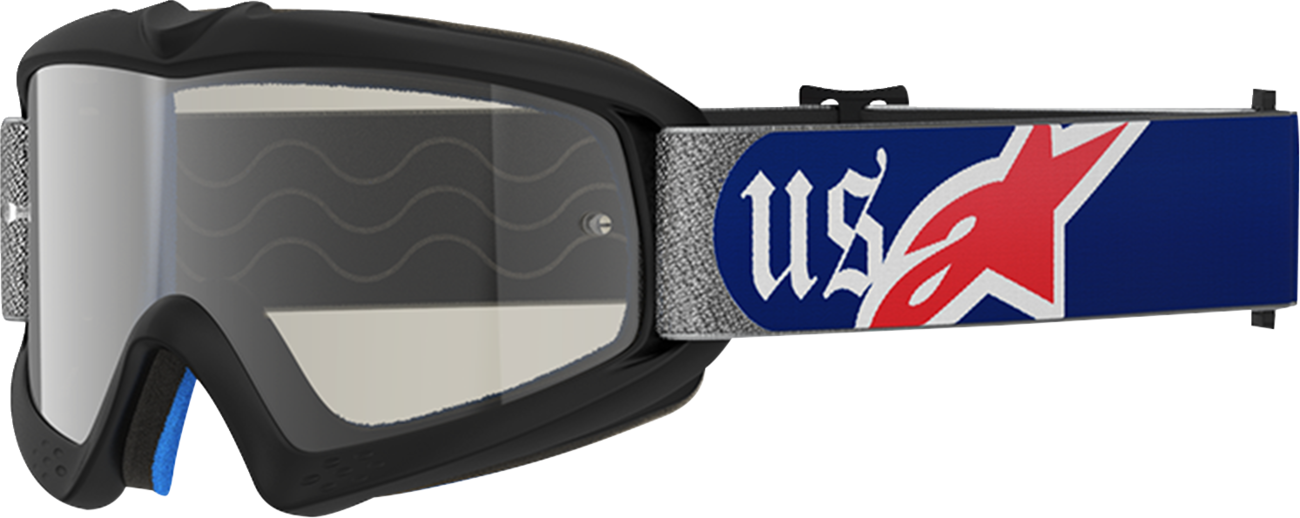 Lentes Youth Vision Corp Merica 25 - Lentes Youth Vision Corp - Merica 25 - Rojo/Azul - Lente de espejo plateado
