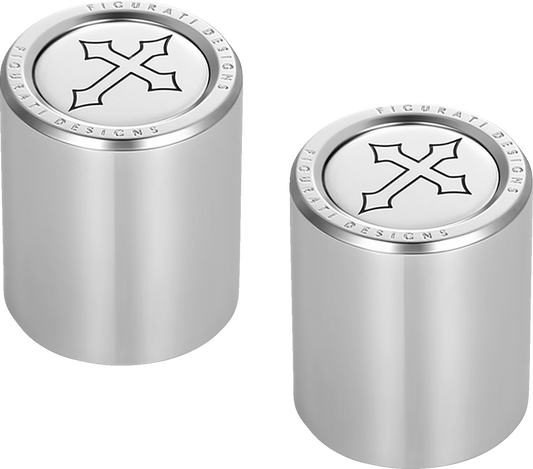 Cubiertas de acoplamiento - Cubiertas de acoplamiento - Cruz - Plata