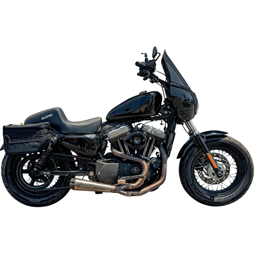 Asiento SLYFOX The Drifter Drifter Gray Logo Black Vinyl W/ Slipstop Carbon Fiber XL '04-'22