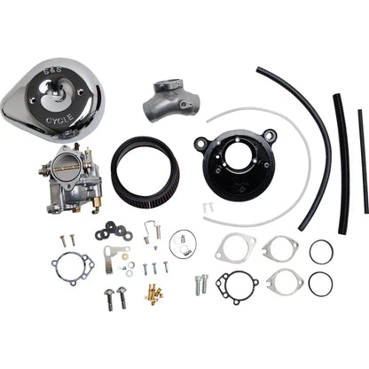 Carburador super e con kit de filtro de aire stealth