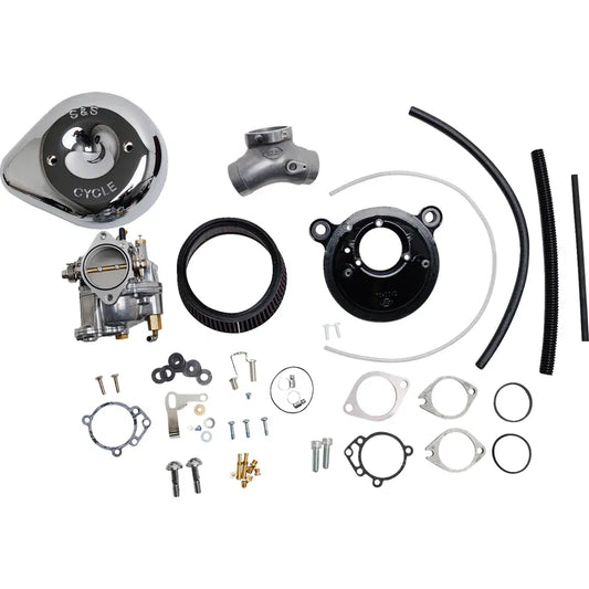 Carburador super e con kit de filtro de aire stealth