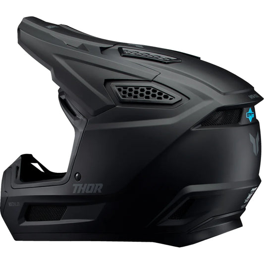 Casco fleet blackout negro mate