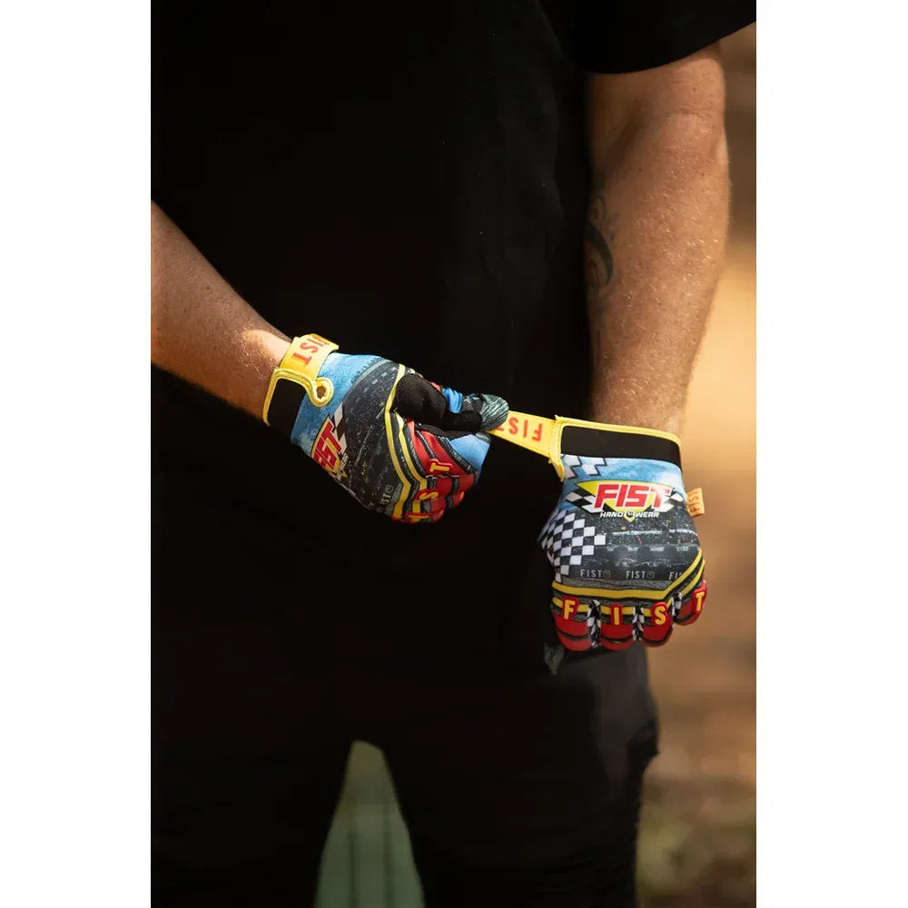 Guantes speedway con correas