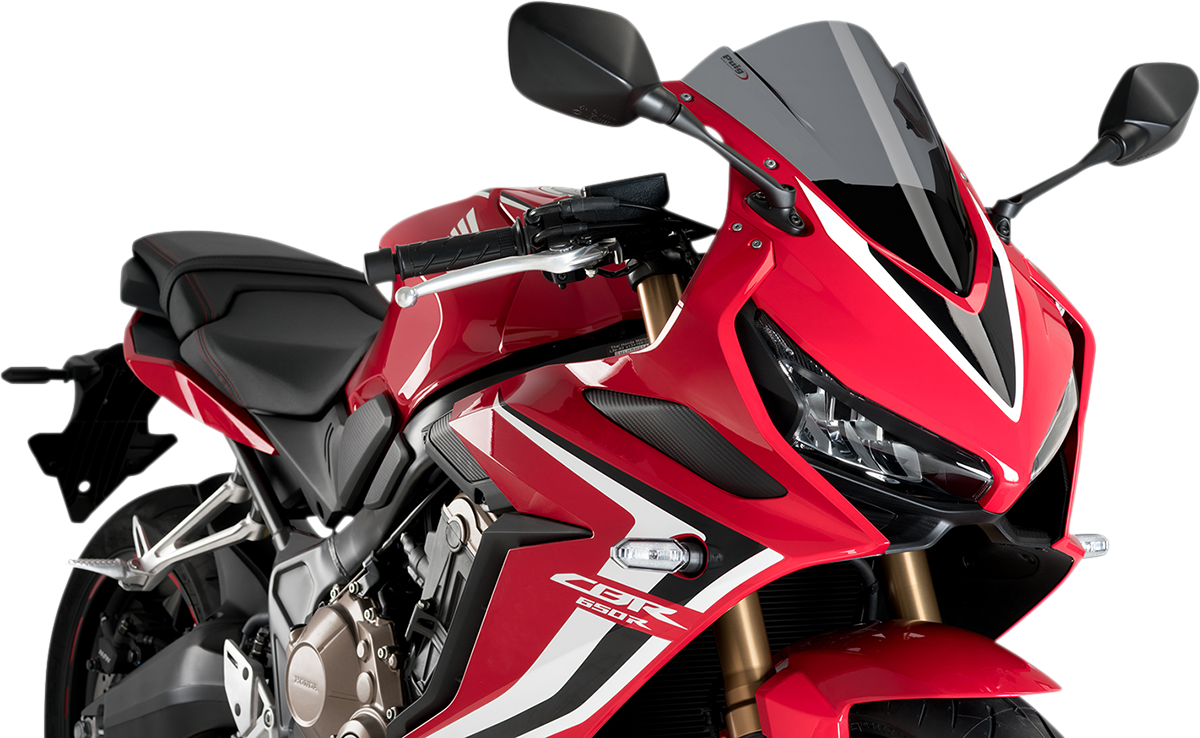 Parabrisas Z-Racing - Parabrisas de carrera - 13-1/4" - Ahumado oscuro - CBR650R