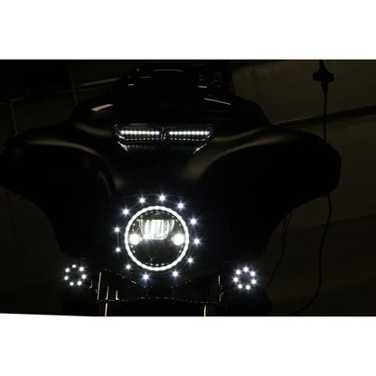 Kit de luces led con inserto de ventilación batwing