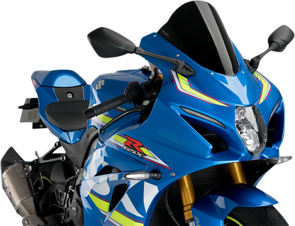 Parabrisas Z-Racing - Parabrisas de carrera - 11-1/4" - Negro - GSX-R