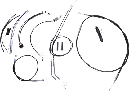 Kit de instalación de manillar XR - Kit de instalación de manillar XR - Colgadores Ape de 10"-12" - Sportster '14-'22 - Negro/Cromo