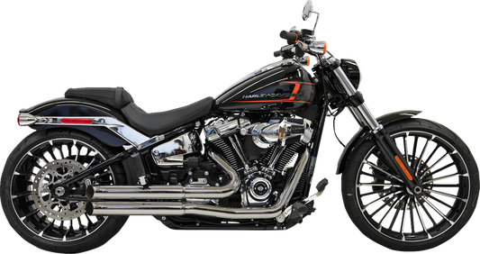 Sistema de escape Pro-Street - Escape Pro Street - Cromo - Softail